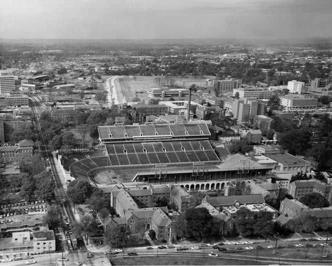 1970 Bobby Dodd Stadium Glossy Photo Grant Field Print Poster Georgia Tech