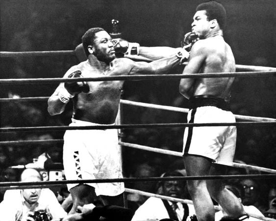 1974 Boxing Muhammad Ali Vs Joe Frazier Glossy Photo Title Fight Ii Poster 1