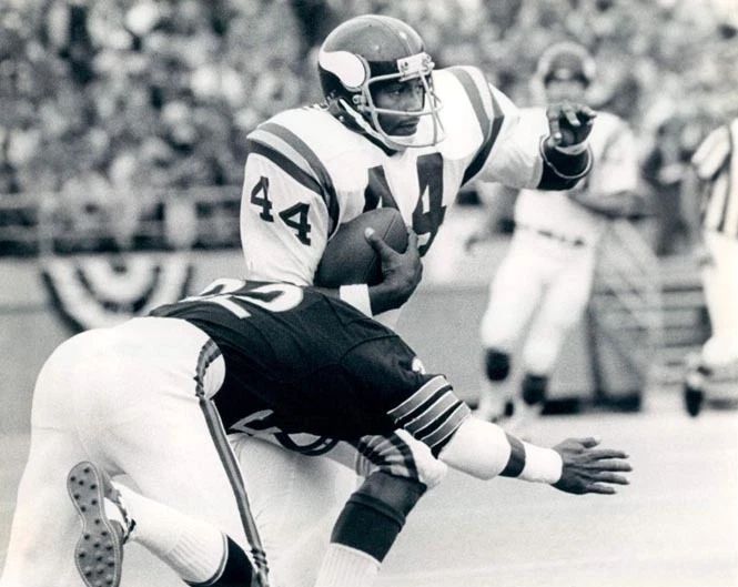 1974 Minnesota Vikings Chuck Foreman Glossy Photo Poster Football Print