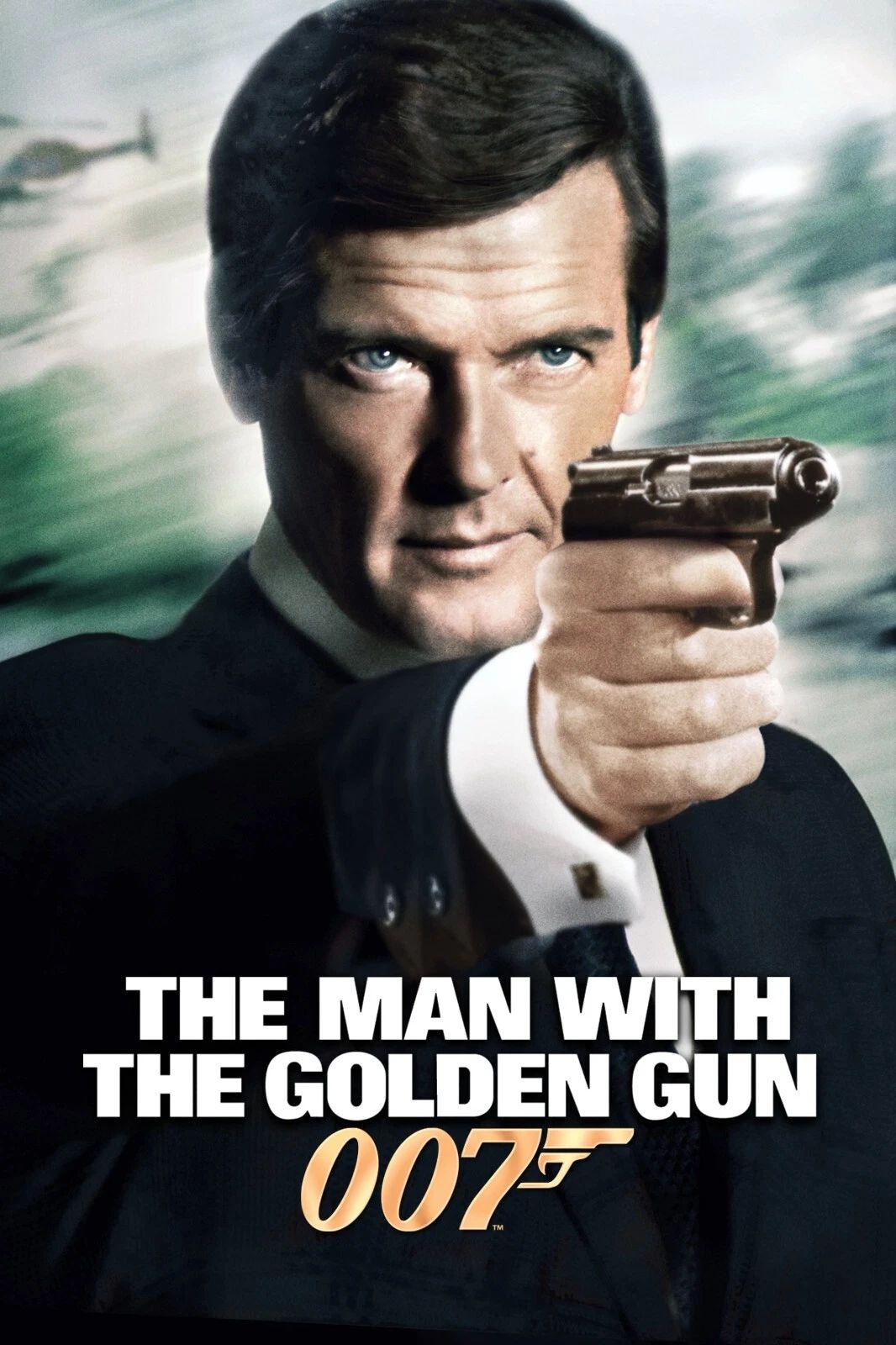 1974 The Man With The Golden Gun Movie Poster 007 James Bond Roger Moore