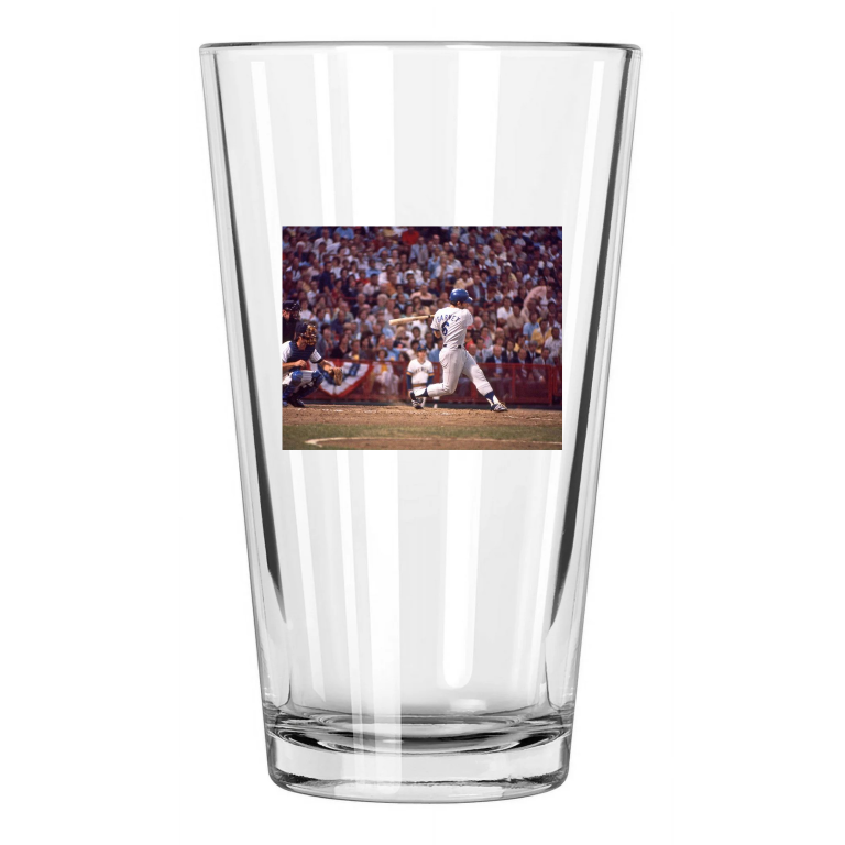 1975 Los Angeles Dodgers Steve Garvey All Star Game Pint Beer Drinking Glass