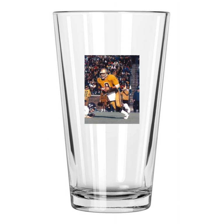 1975 Minnesota Gophers Tony Dungy College Football Pint Beer Drinking Glass