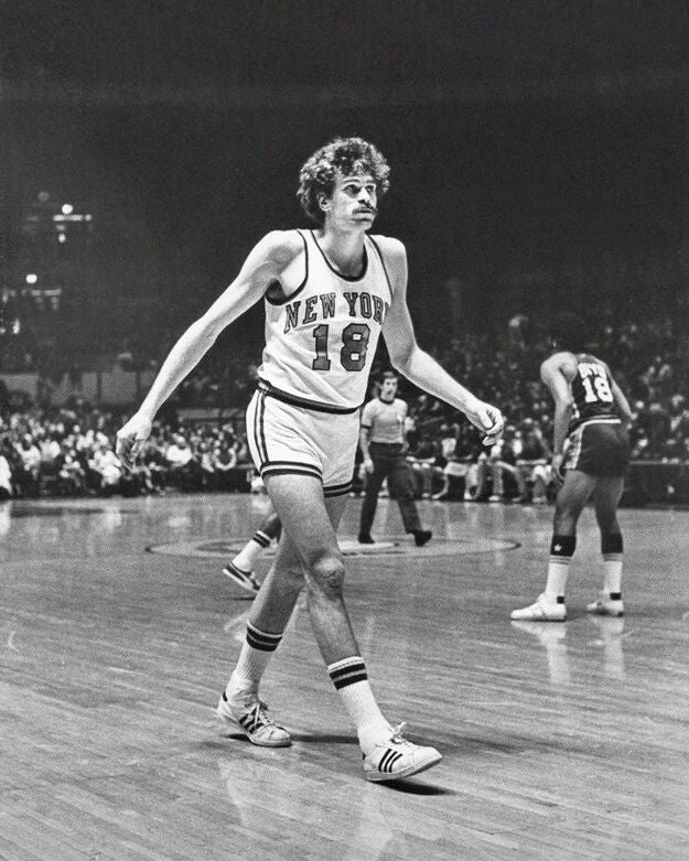1975 New York Knicks Phil Jackson Glossy Photo Nba Basketball Print Poster