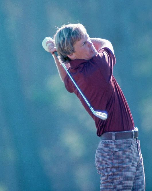 1975 Pga Golfer Johnny Miller Glossy Photo PGA Print Us Masters Poster