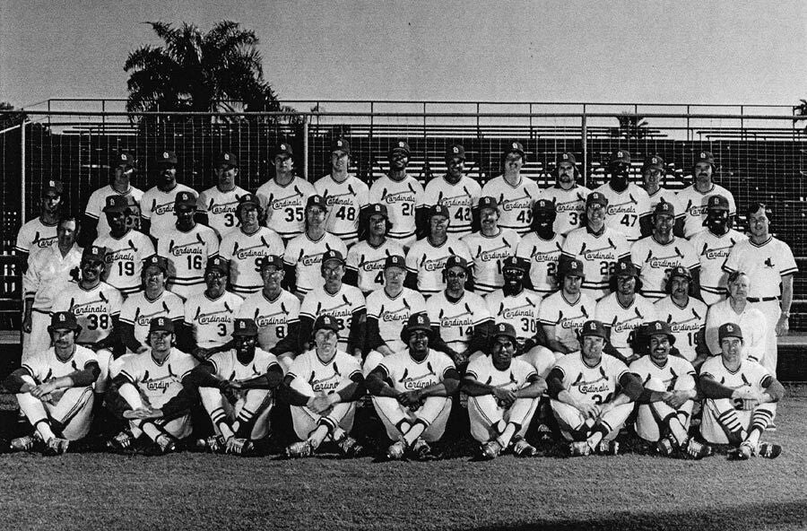 1975 St. Louis Cardinals Team Baseball Mlb Wide Border 300 Piece Jigsaw Puzzle