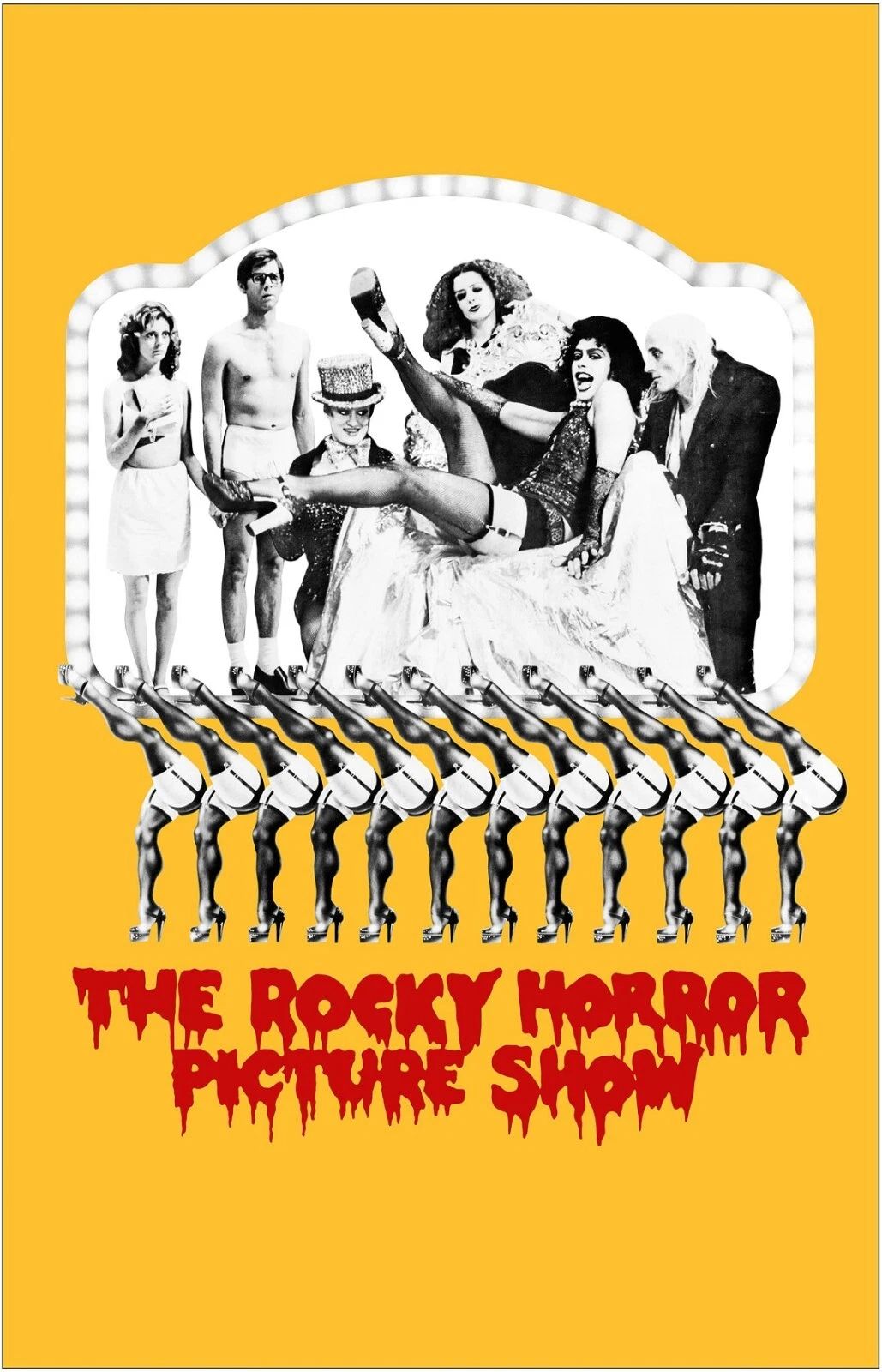 1975 The Rocky Horror Picture Show Movie Poster Print Dr Frank N Furter Janet