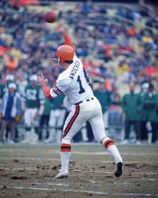 1976 Cincinnati Bengals Ken Anderson Photo Football Print Glossy Poster