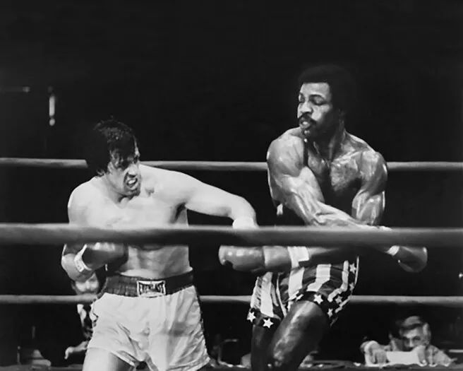 1976 Film Rocky Vs Creed Glossy Photo Movie Print Sylvester Stallone Poster