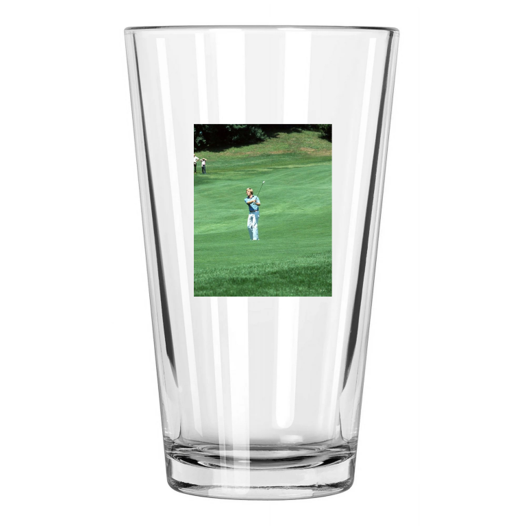 1976 Golfer Ben Crenshaw Photo Golf Masters Us Open Pint Beer Drinking Glass