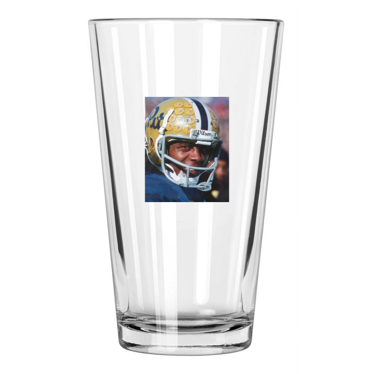 1976 Pittsburgh Tony Dorsett College Ncaa Football Pint Beer Drinking Glass
