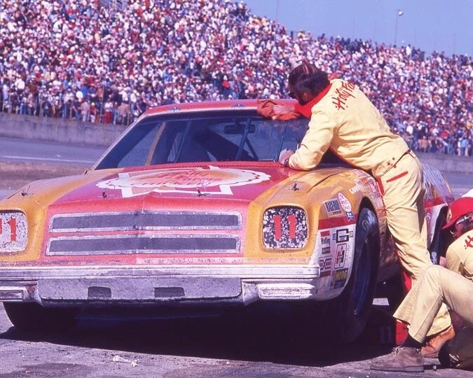 1977 Holly Farms Chevy Cale Yarborough Glossy Photo Daytona 500 Print 2