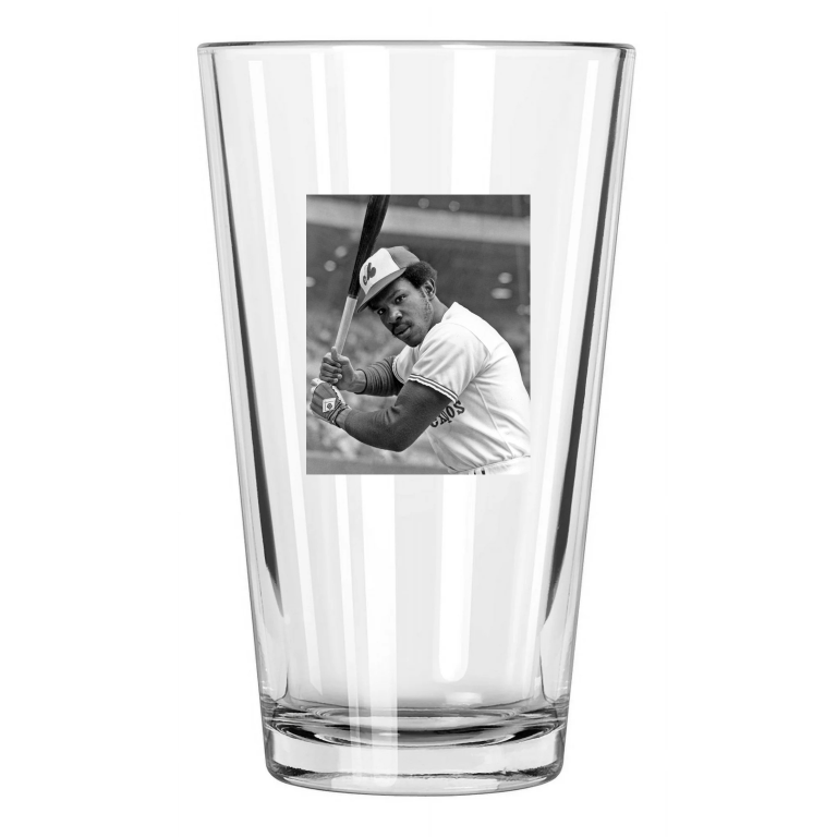 1977 Montreal Expos Andre Dawson Baseball Hof 2010 Pint Beer Drinking Glass