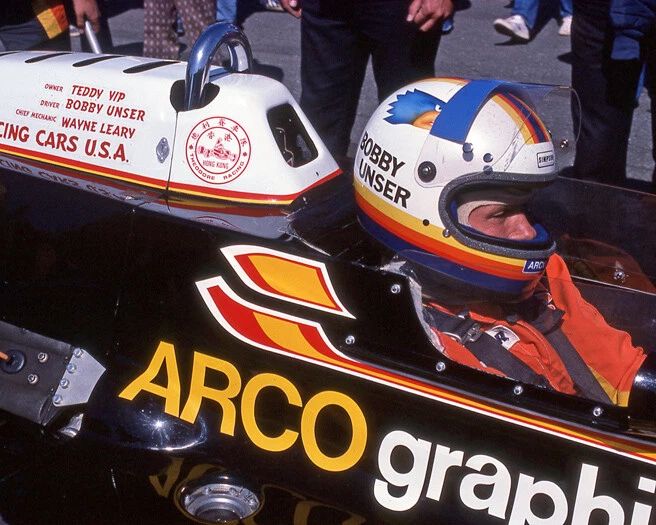 1978 Arco Graphite Car Bobby Unser Glossy Photo Indianapolis 500 Indy Print