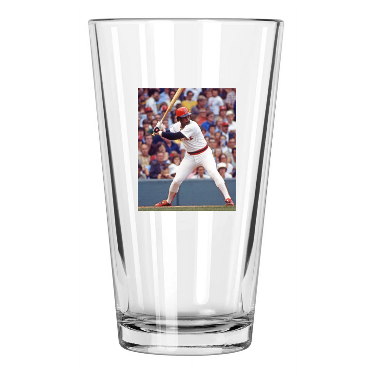 1978 Boston Red Sox Jim Rice Photo Hof 2009 Pint Beer Drinking Glass