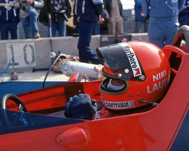 1978 Driver Niki Lauda Glossy Photo U.S 1. Grand Prix Poster Watkins Glen