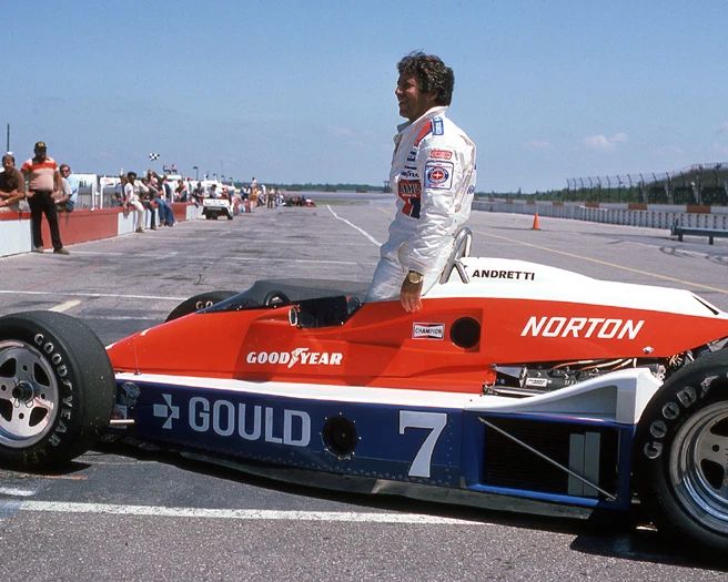 1978 Racecar Driver Mario Andretti Glossy Photo Formula One 1 Print Poster