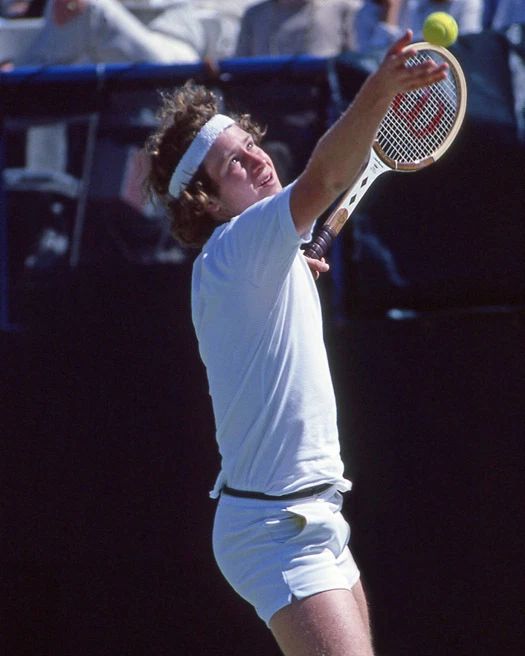1978 Tennis Legend John Mcenroe Glossy Photo Print Poster