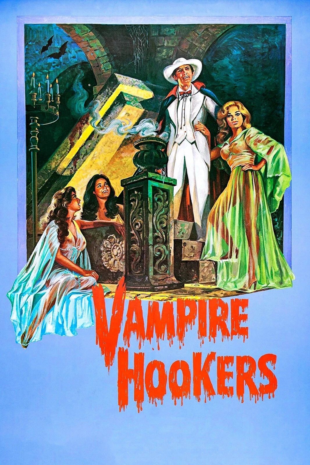 1978 Vampire Hookers Movie Poster John Carradine Karen Stride