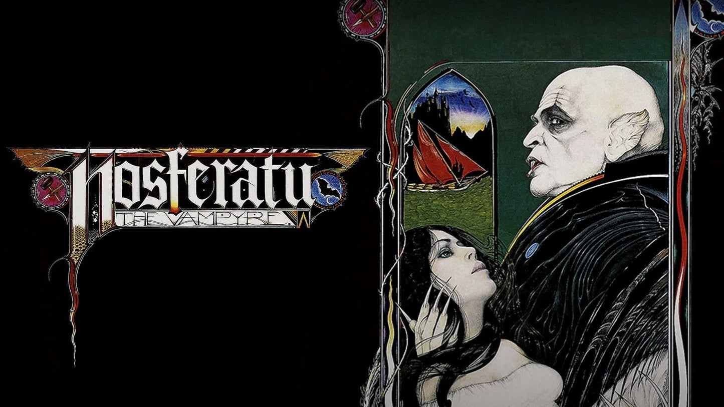 1979 Nosferatu The Vampyre Movie Poster Claus Kinski Isabelle Adjani