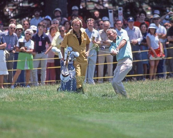 1980 Legend Golfer Arnold Palmer Photo Glossy Print Celebrity Poster