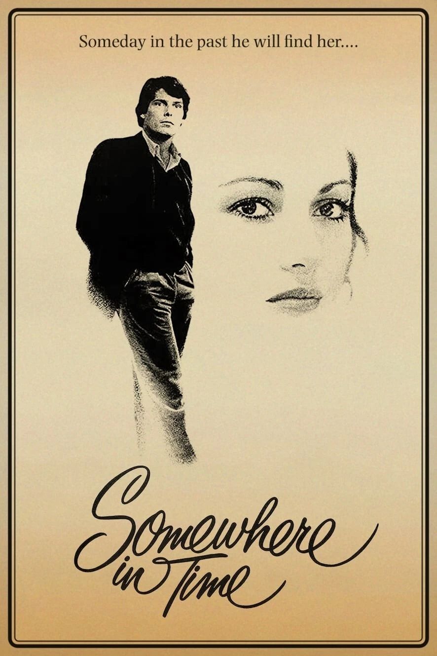 1980 Somewhere In Time Movie Poster Print Christopher Reeve Jane Seymour