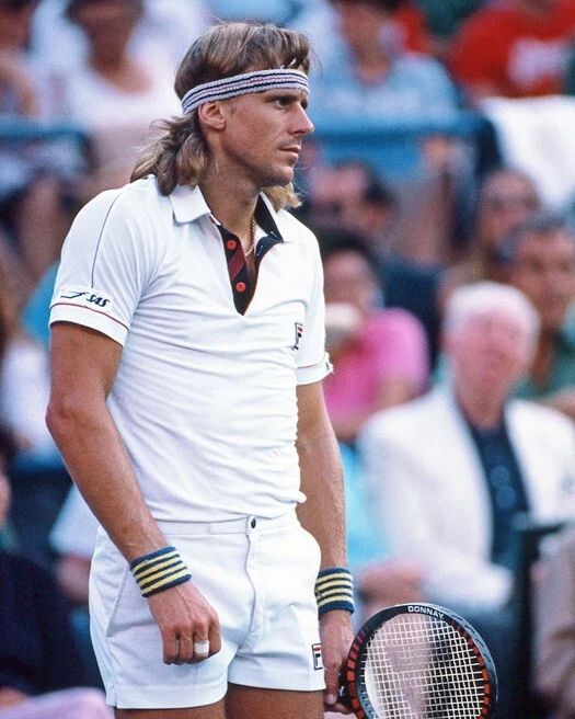 1981 Tennis Legend Bjorn Borg Glossy Photo Poster Print 11 Grand Slams