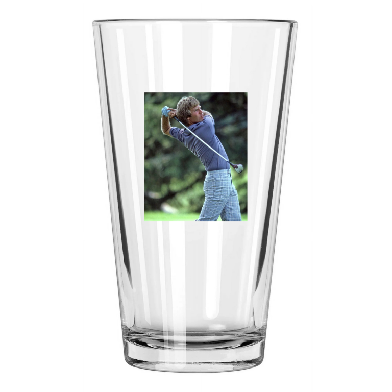 1982 Golfer Ben Crenshaw Photo Golf Masters Us Open 1 Pint Beer Drinking Glass