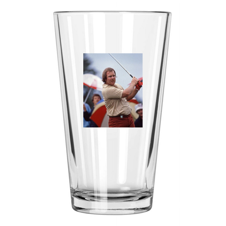 1982 Golfer Craig Stadler Photo Golf Masters Us Open 1 Pint Beer Drinking Glass