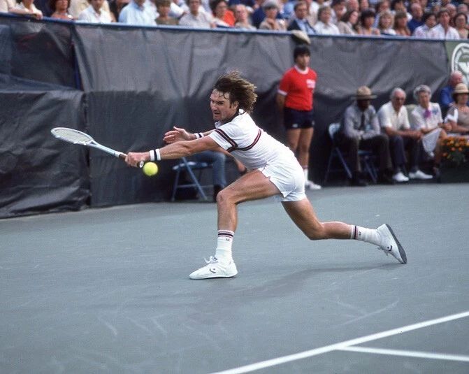 1982 Legend Tennis Pro Jimmy Connors Glossy Photo Print Poster