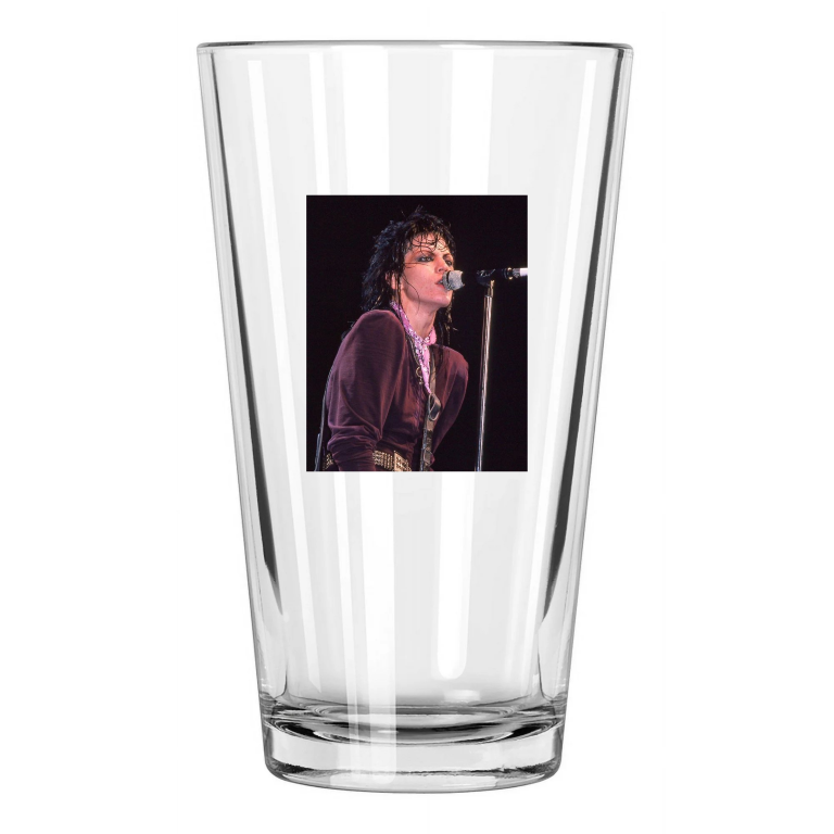 1982 Rock Band Joan Jett & The Blackhearts Photo Music Pint Beer Drinking Glass