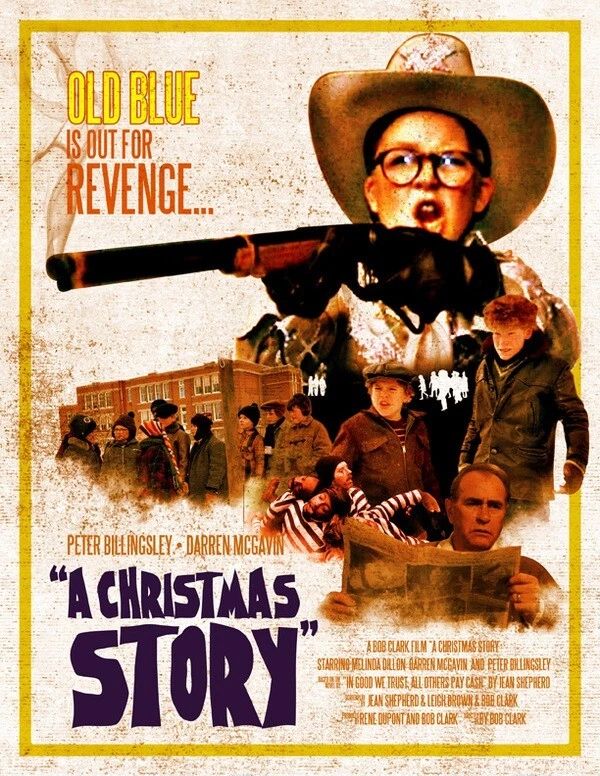 1983 A Christmas Story Ralphie Leg Lamp Mini Movie Poster Print