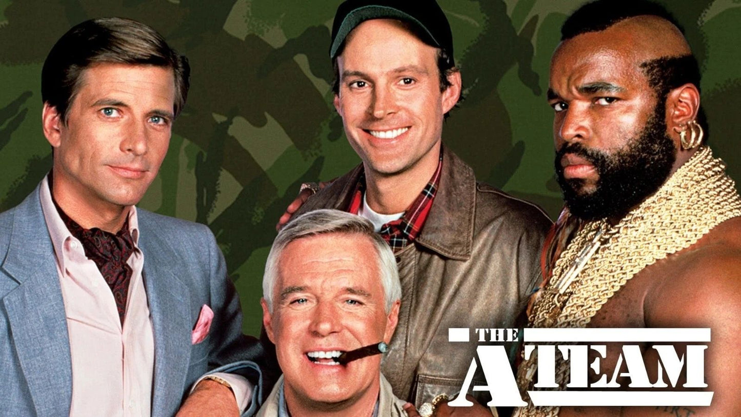 1983 The A Team Poster Print Ba Baracus Hannibal Faceman Murdock Mr. T 1