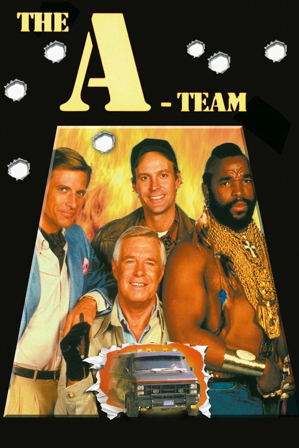 1983 The A Team Poster Print Ba Baracus Hannibal Faceman Murdock Mr. T