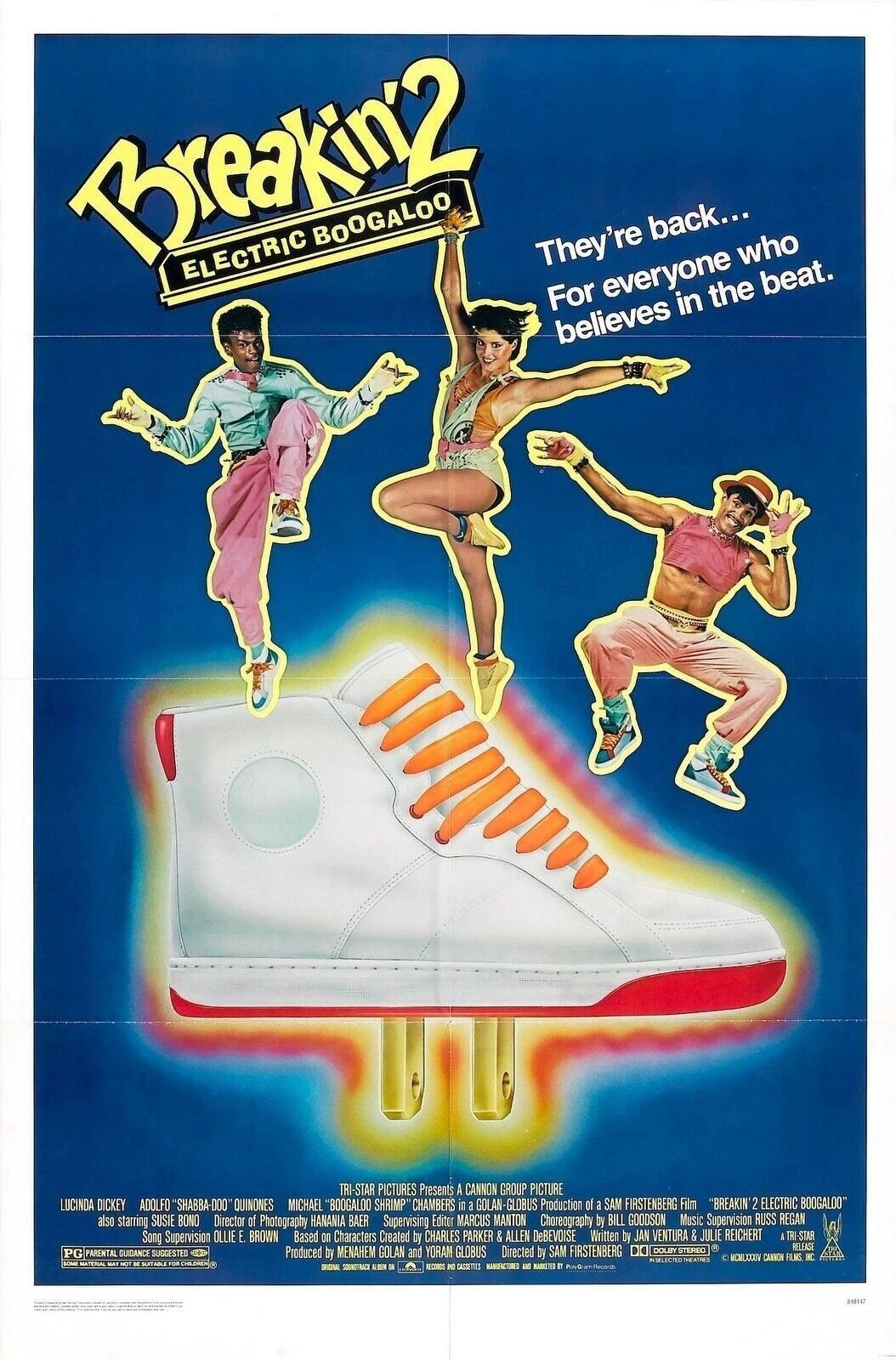 1984 Breakin 2 Electric Boogaloo Movie Ozone Turbo Special K 300 PCS Jigsaw