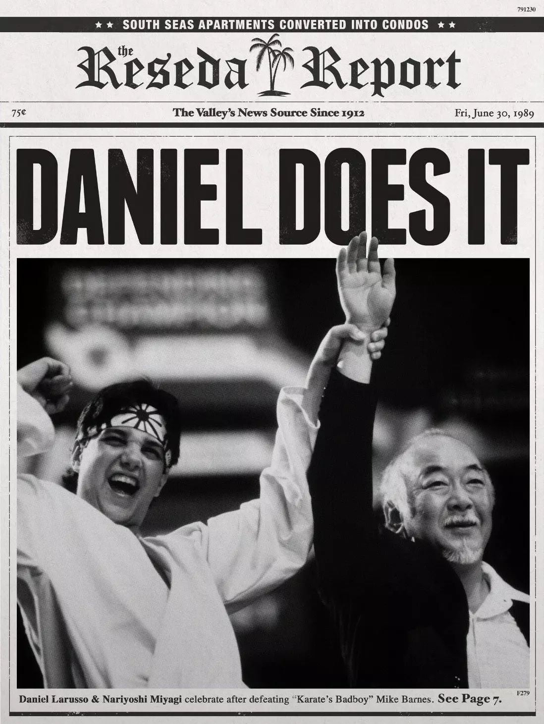 1984 The Karate Kid Larusso Vs Lawrence Fight Cobra Kai 300 PCS Jigsaw Puzzle