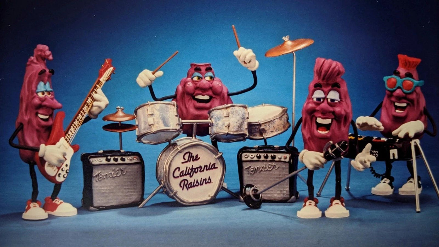1986 The California Raisins Heard It Through The Grapevine 300 PCS Jigsaw Puzzle