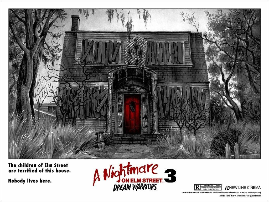 1987 A Nightmare On Elm Street 3 Dream Warriors Print Freddy Krueger