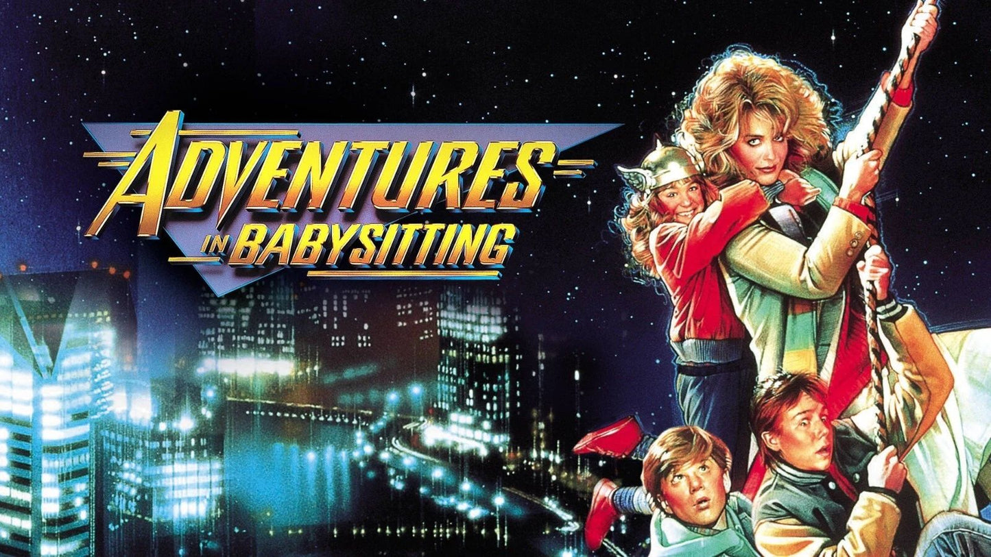 1987 Adventures In Babysitting Movie Elisabeth Shue 300 Piece Jigsaw Puzzle