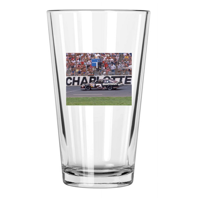1988 Gm Goodwrench Chevy Dale Earnhardt Charlotte 600 Pint Beer Drinking Glass