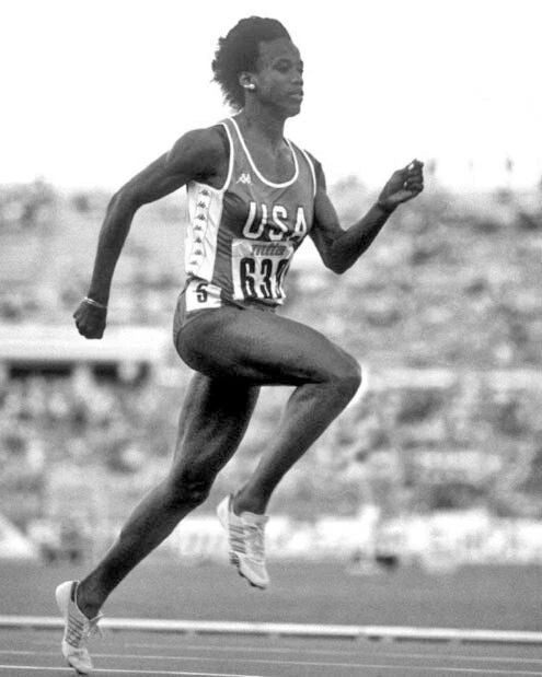 1988 Summer Olympics Jackie Joyner Kersee Glossy Photo Seoul Print Poster