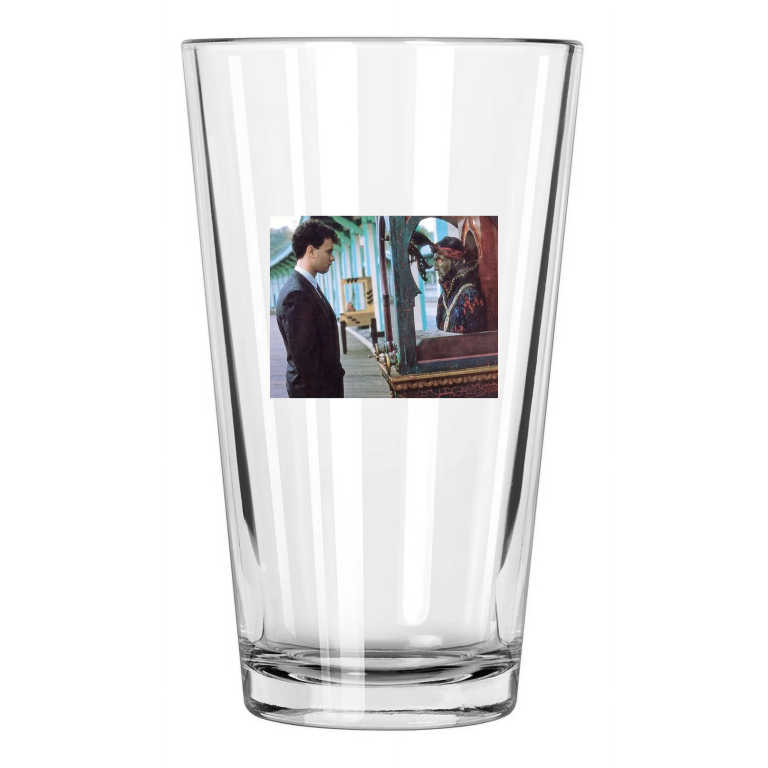 1988 Tom Hanks Photo Big Promotional Movie 2 Pint Beer Drinking Glass