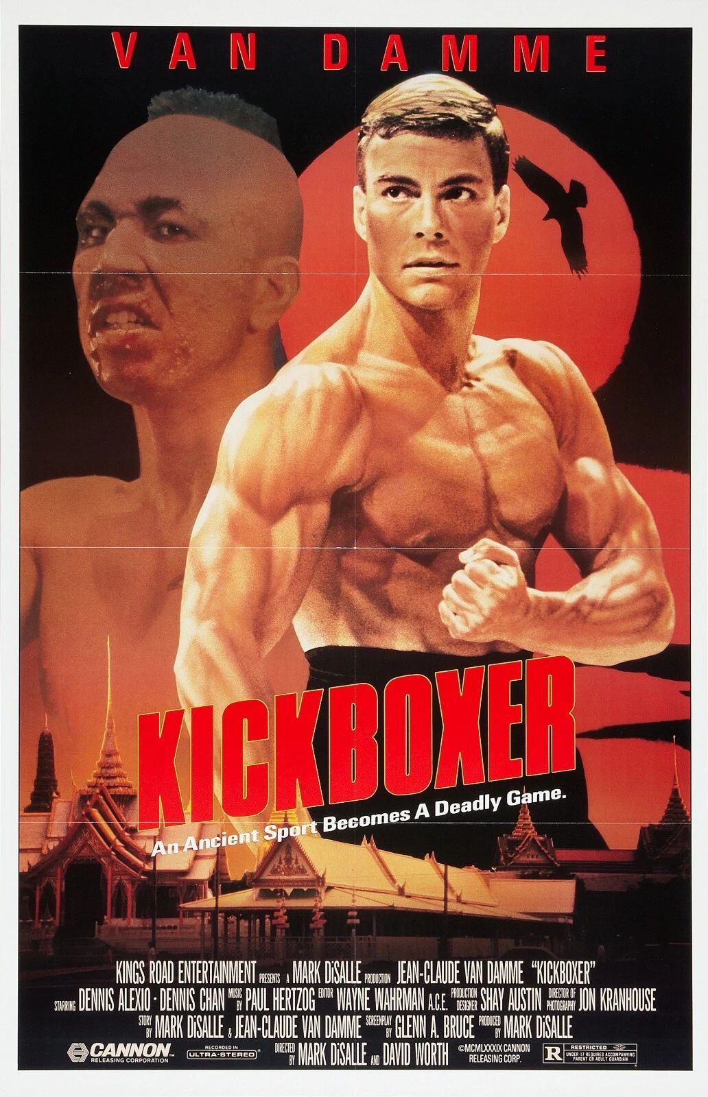 1989 Kickboxer Movie Jean Claude Van Damme Kurt Sloane 300 Piece Jigsaw Puzzle