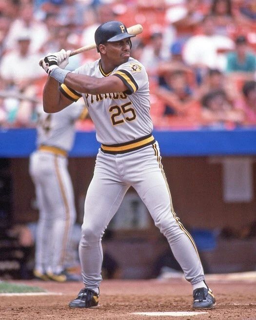 1989 Pittsburgh Pirates Bobby Bonilla Glossy Photo Baseball Print Poster