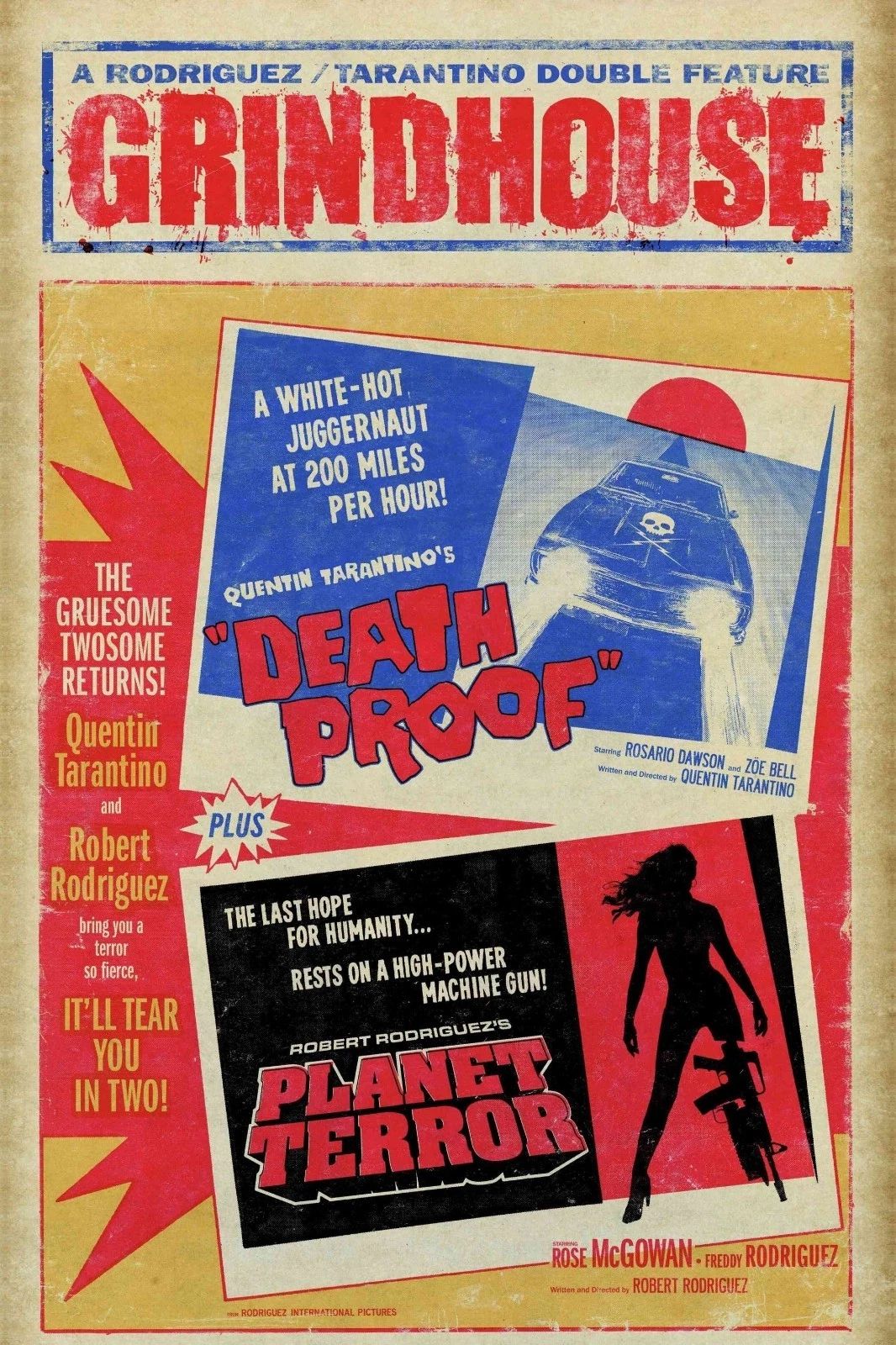 2007 Grindhouse Planet Terror Death Proof Movie Kurt Russell 300 PCS Jigsaw