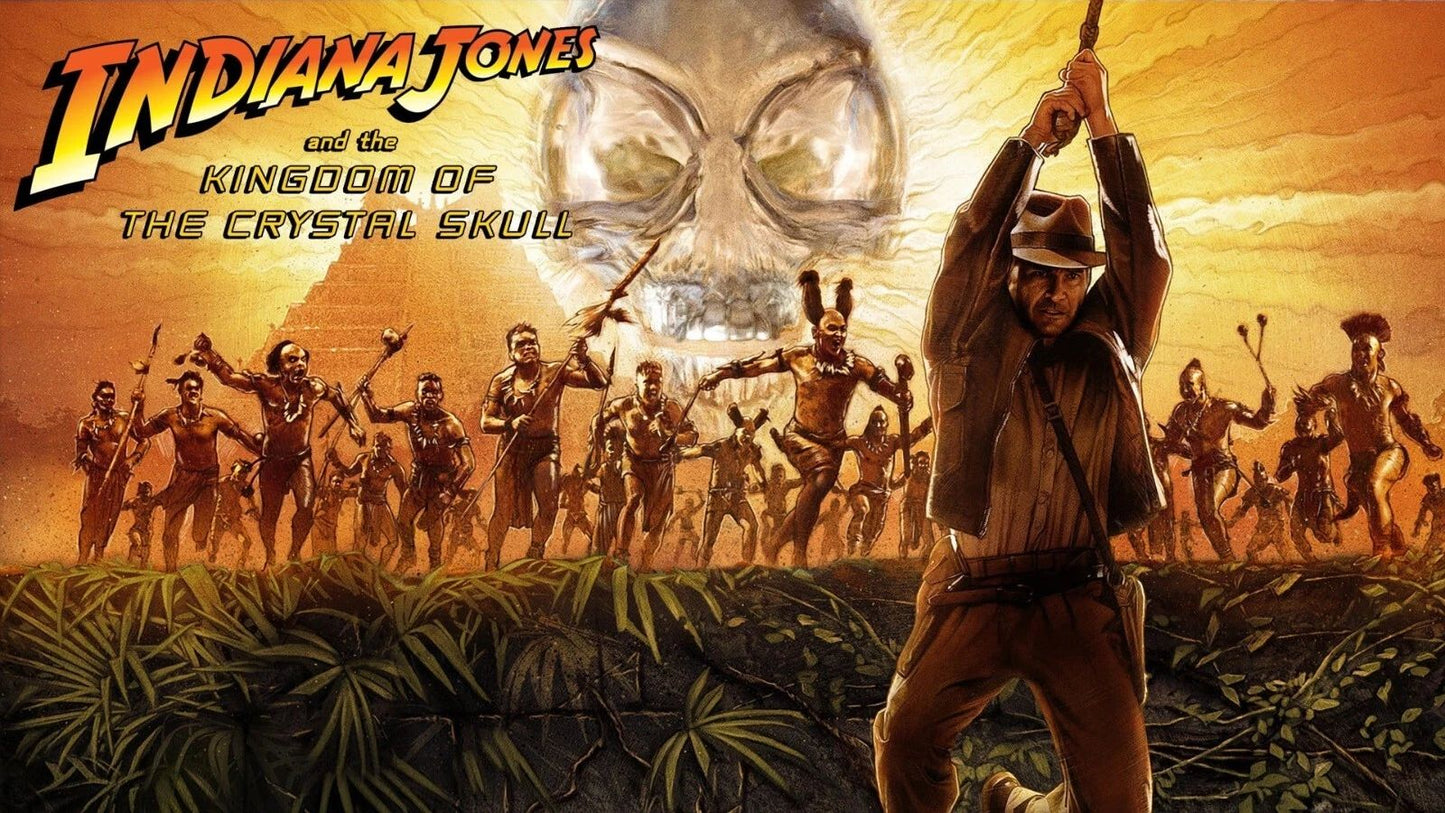 2008 Indiana Jones And The Kingdom Of The Crystal Skull Movie 300 PCS Jigsaw