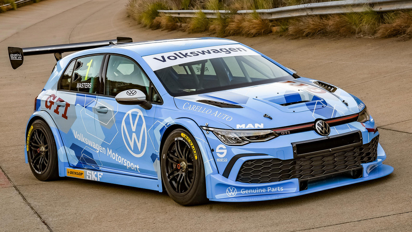 Volkswagen Golf Gti Gtc Hd Art Print Poster