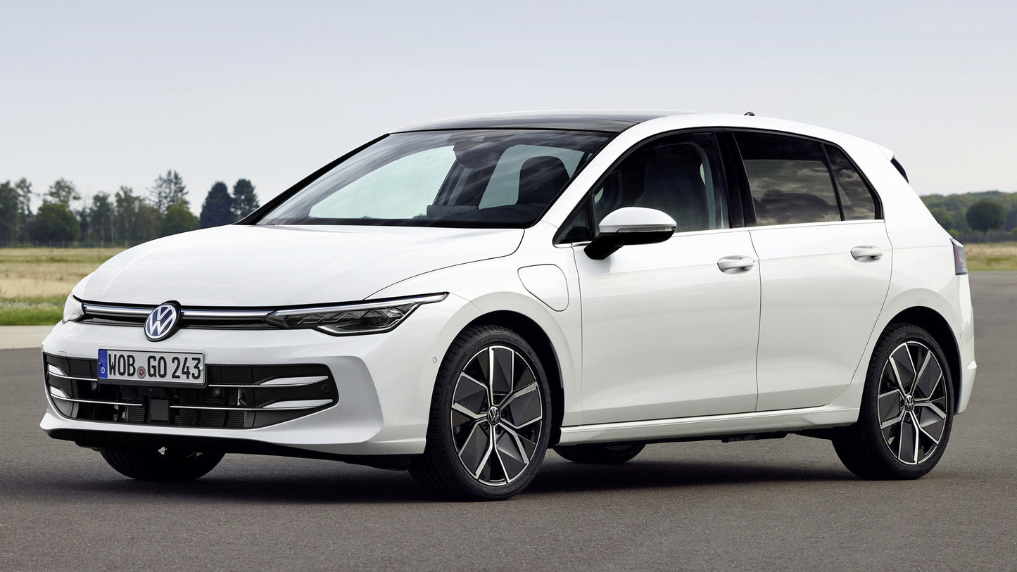 Volkswagen Golf Ehybrid Hd Art Print Poster