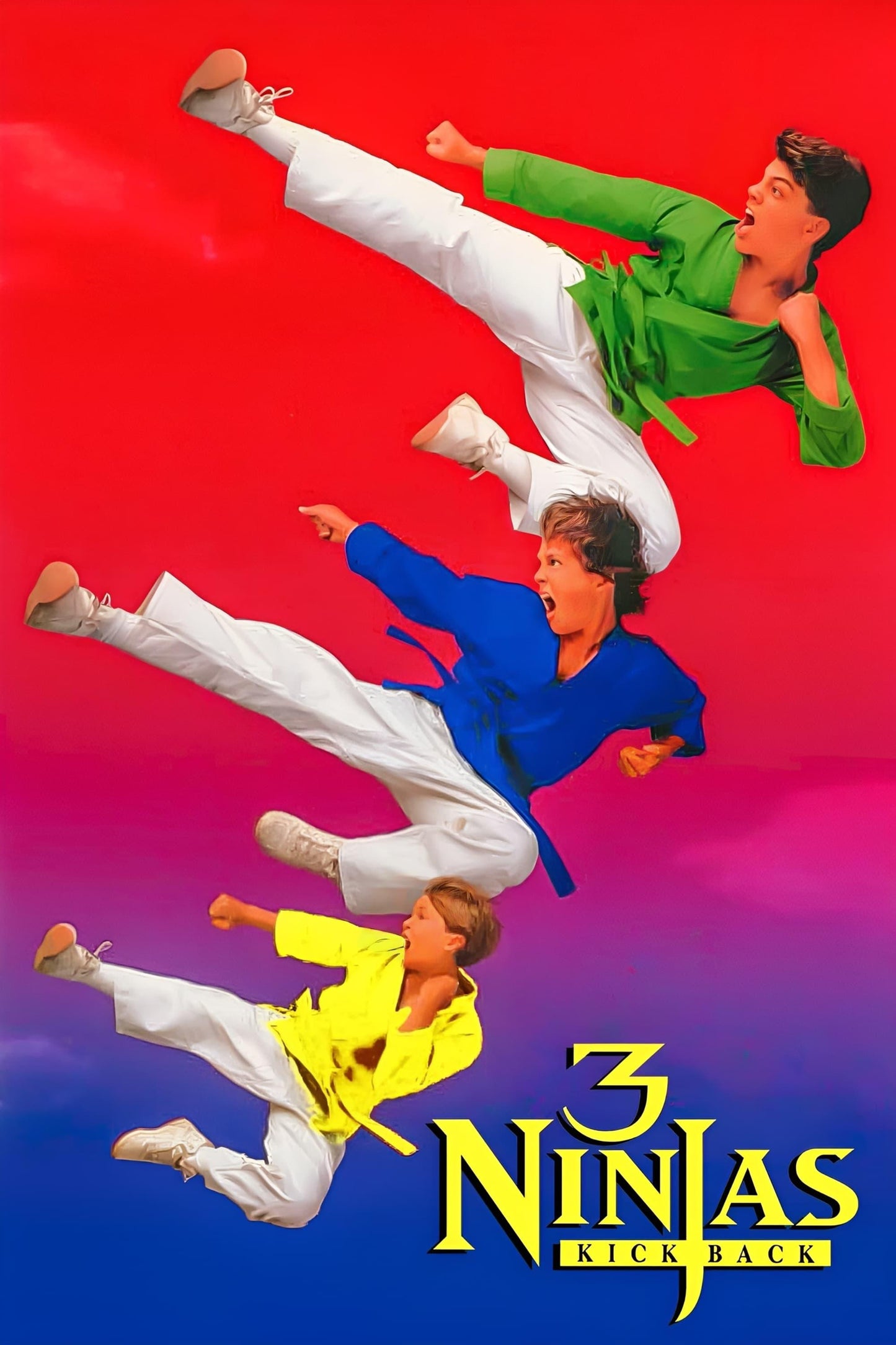 3 Ninjas Kick Back (1994) Movie Poster