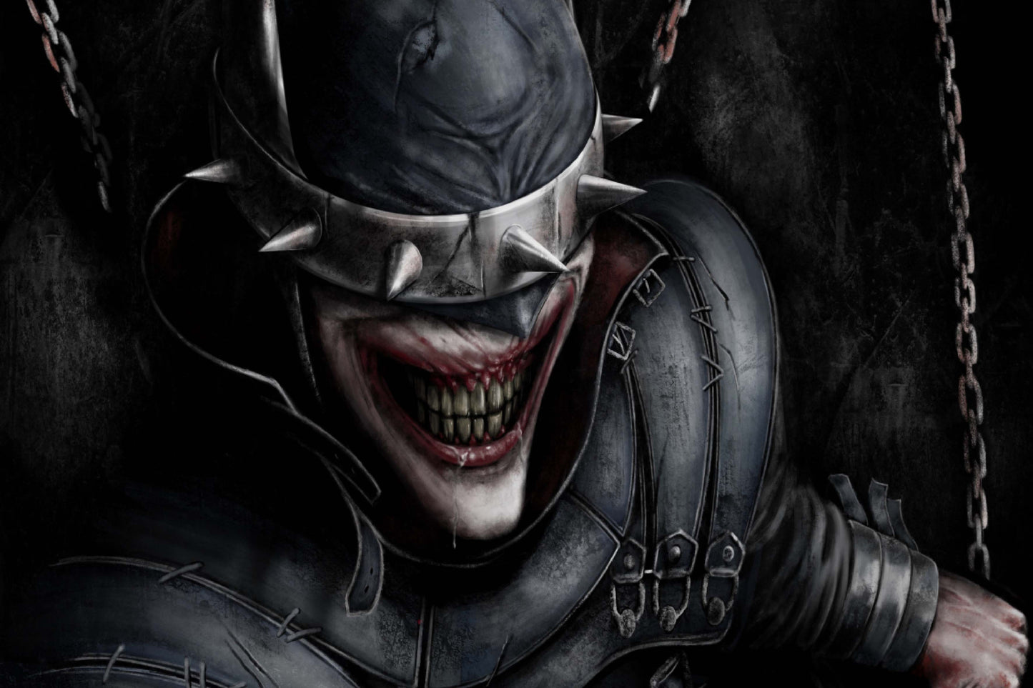 The Batman Who Laughs Supervillain Comic Book Poster Print Wall Art