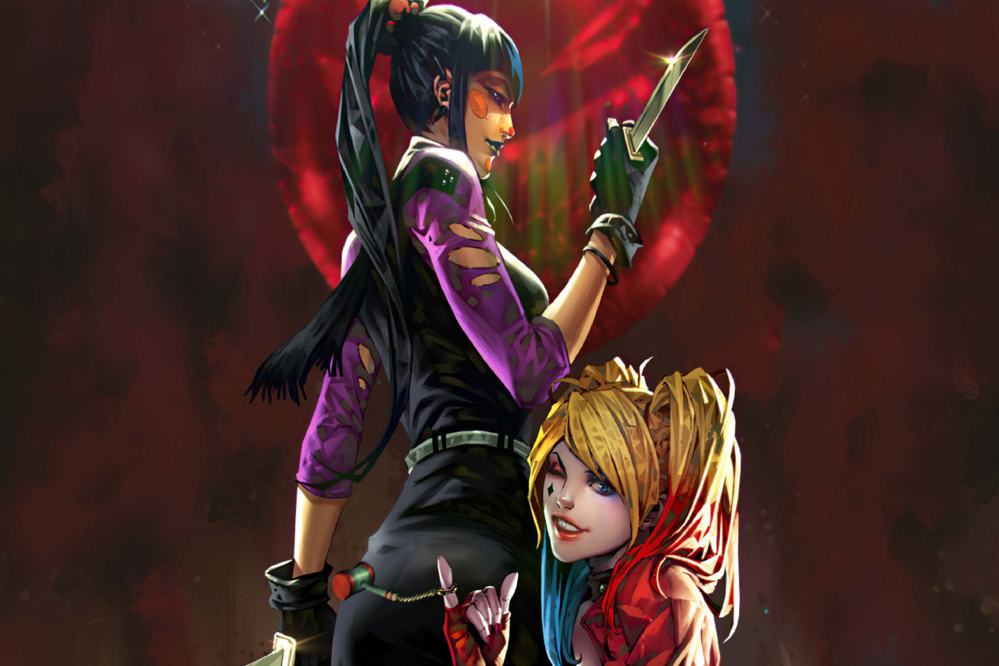 Harley Quinn Punchline Dc Comics Comic Book Poster Print Wall Art